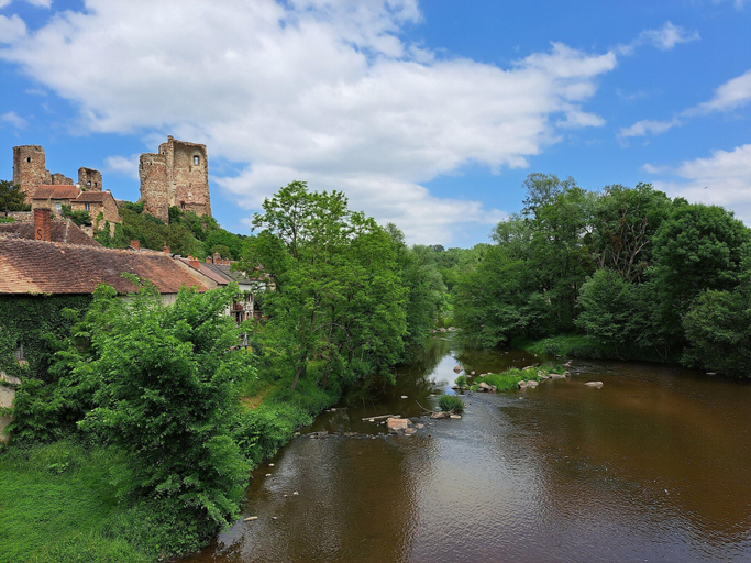 View from property 3, Comfortable Holiday Home With Spacious Garden, Allier