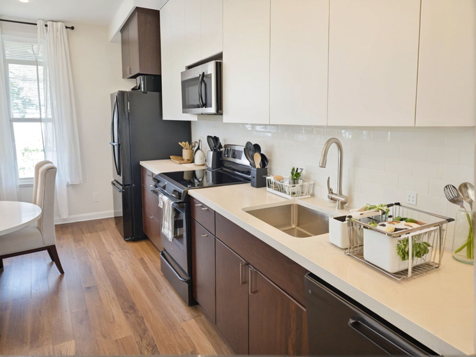 Private kitchen 4, Downtown Los Angeles Modern Apartments, Los Angeles
