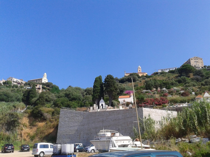 View from property 4, Romantic Retreat in Cargese, Corse-du-Sud