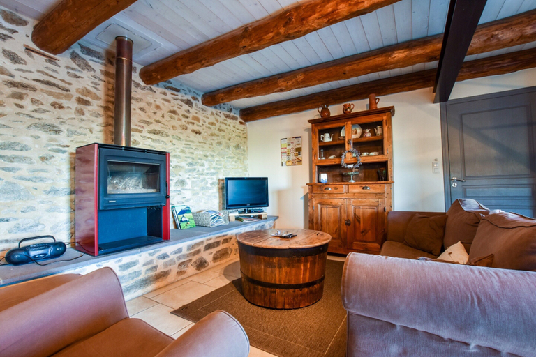 Living room 3, Holiday Home With Private Terrace, Haute-Loire