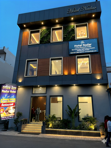 Exterior detail, Hotel Nadar, Amritsar