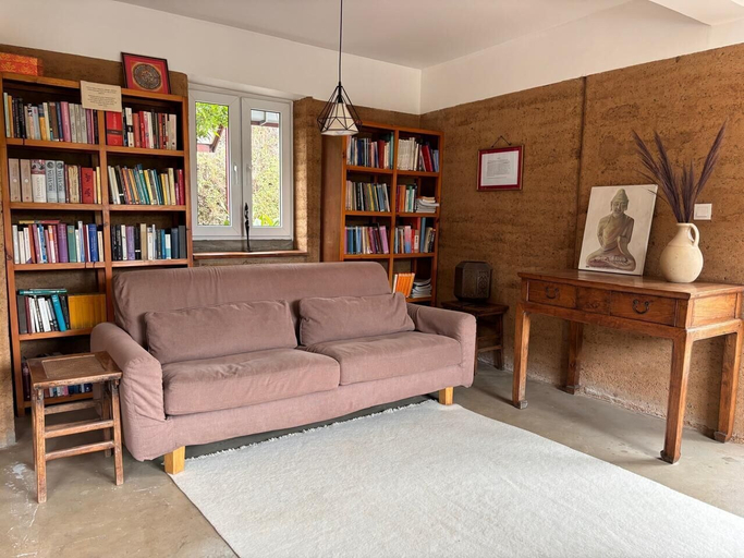Living area, Vishuddhialaya, Bagmati