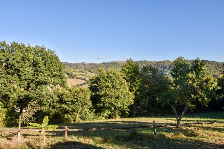 View from property 3, Senezergues Garden Hideaway, Cantal