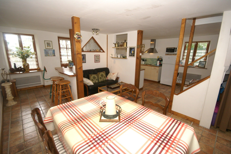 Living room 3, Ravenoville Family Stay Near Beach, Manche