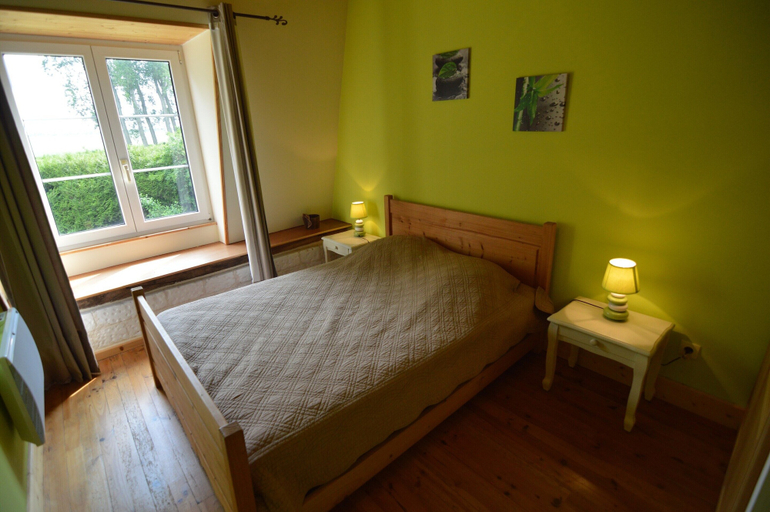 Bedroom 2, House in Montreuil Near Merlimont Beach, Pas-de-Calais