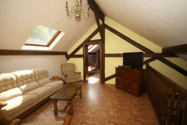 Living area, Forest Retreat in Vosges, Moselle