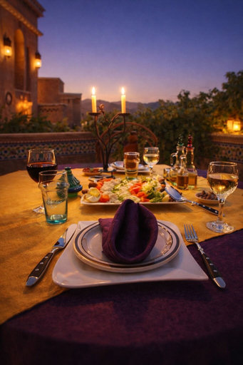 Terrace/patio 2, Riad des Vieilles Charrues, Ouarzazate