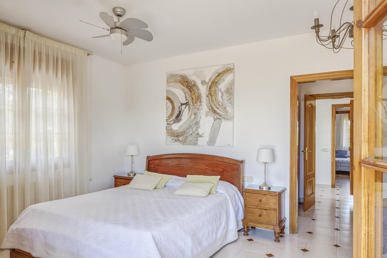 Bedroom 3, Villa in Arenys de Mar With Sea View, Barcelona