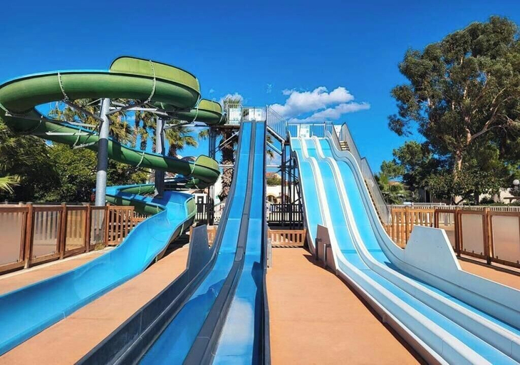 Children's area, Mobilhome, Pyrénées-Orientales