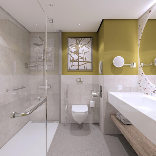 Bathroom, Hampton By Hilton Jeddah Souq7, Jeddah