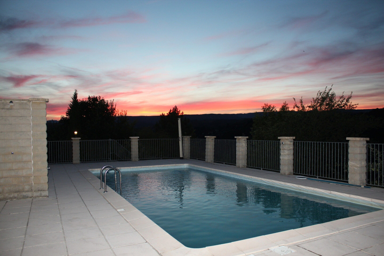 View from property 5, Quiet Holiday Home in Les Vans With Pool, Ardèche