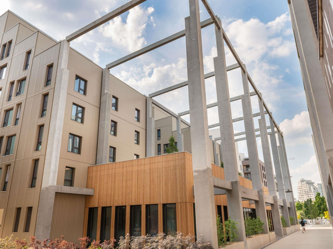 Exterior & Views 2, Aparthotel Adagio Access Paris Pont D'Ivry, Val-de-Marne