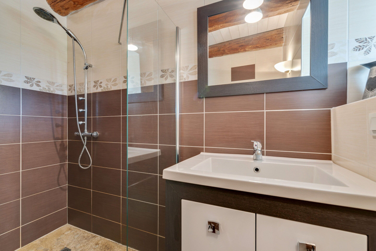 Bathroom 4, Holiday Home With Private Terrace, Haute-Loire