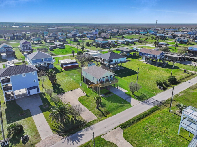 Aerial view 5, Casa Carmen 3 Bedroom Home, Galveston