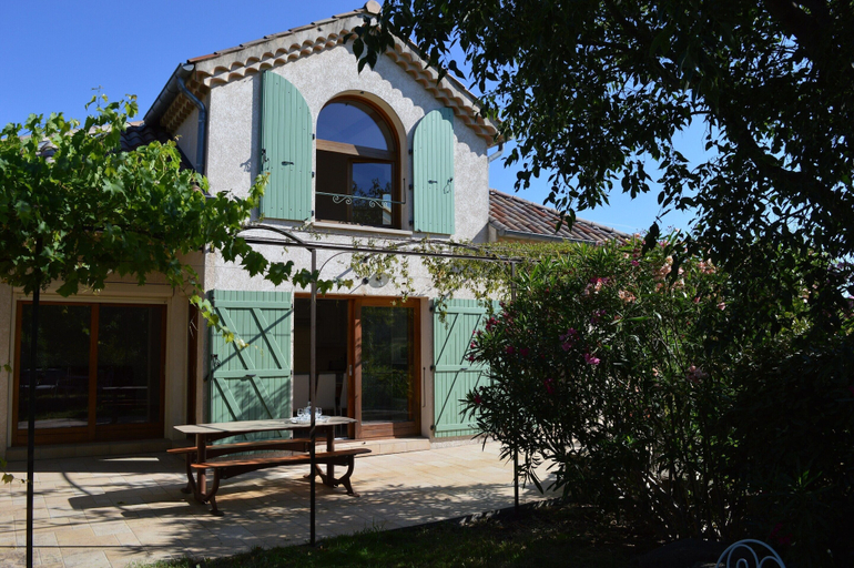 Exterior & Views 2, Villa Overlooking Les Vans Centre, Ardèche