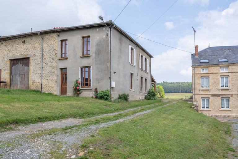 Garden, Vintage Holiday Home in Nouart, Ardennes