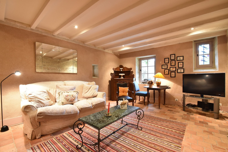 Living room 2, Elegant Normandy Retreat, Calvados