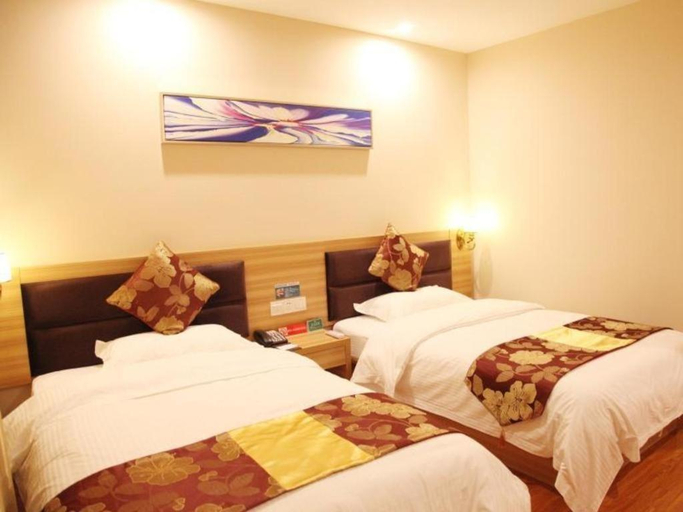 Bedroom 2, GreenTree Alliance Yichang East Yichang Station Hotel, Yichang