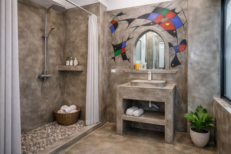 Bathroom 2, Midtown Homestay, Bố Trạch