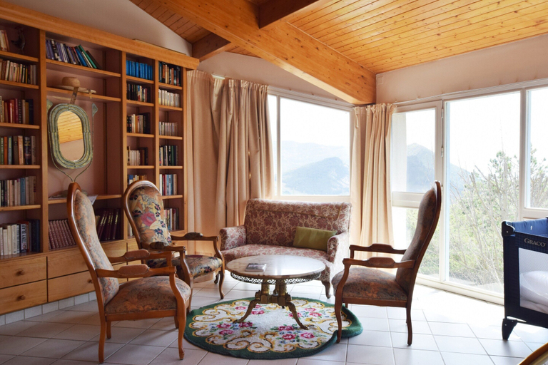 Living room 3, Mountain View Retreat, Diois, Drôme