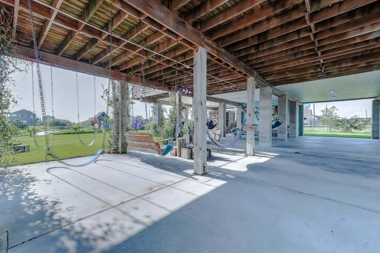 Terrace/patio, Blue Heaven 4 Bedroom Home, Galveston