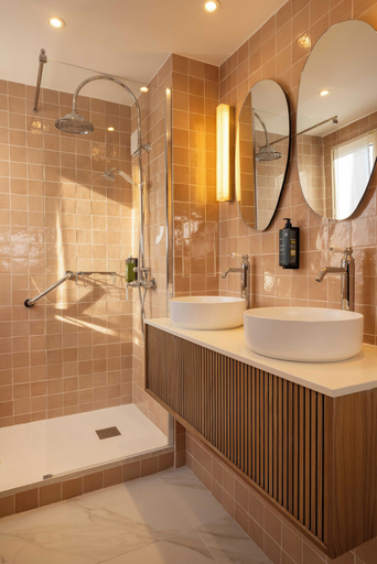 Bathroom 4, Dauphine Saint Germain Hotel, Paris