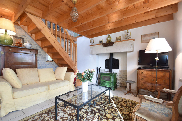 Living room 2, Terrace & Tranquility Home, Manche
