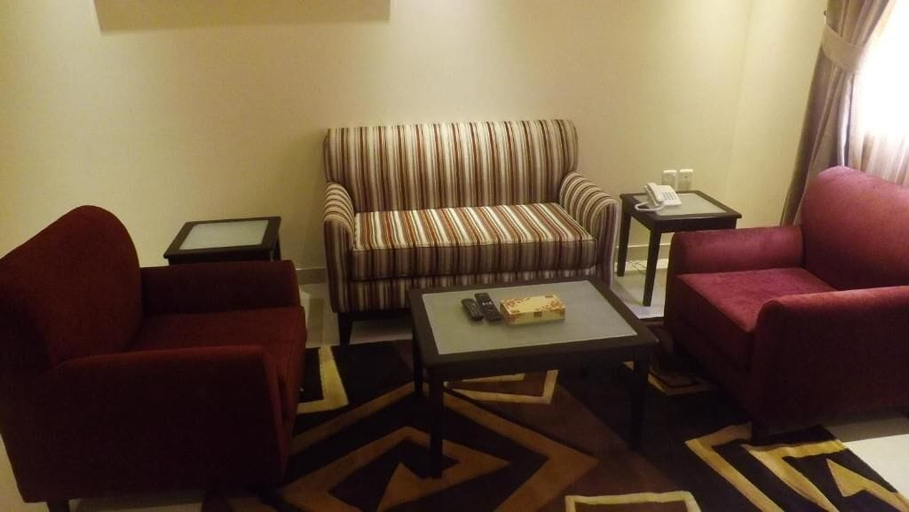 Living area 3, QasrAl-Baron Serviced Apartments Almasif, Riyadh
