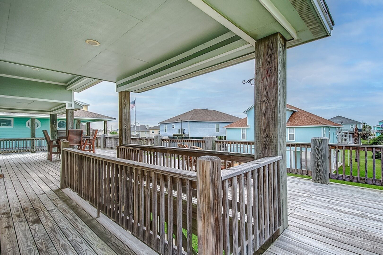 Terrace/patio 4, Once Upon A Tide 4 Bedroom Home, Galveston