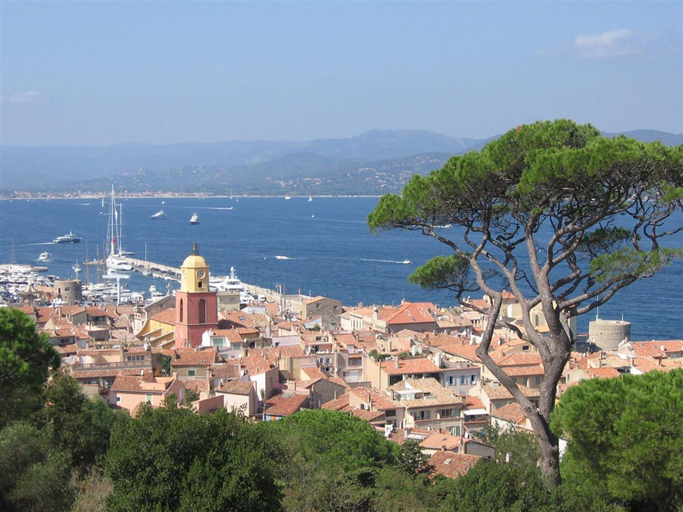 View from property 5, Villa in Plan-de-la-tour With Pool & Vineyard View, Var