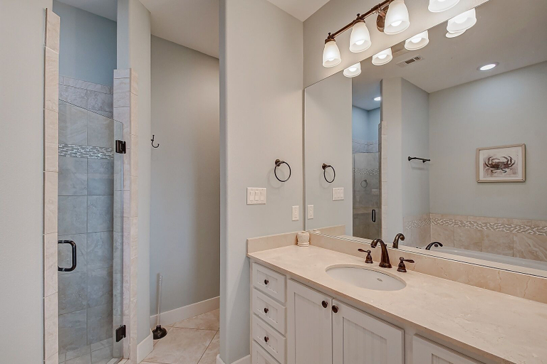 Bathroom 3, Once Upon A Tide 4 Bedroom Home, Galveston