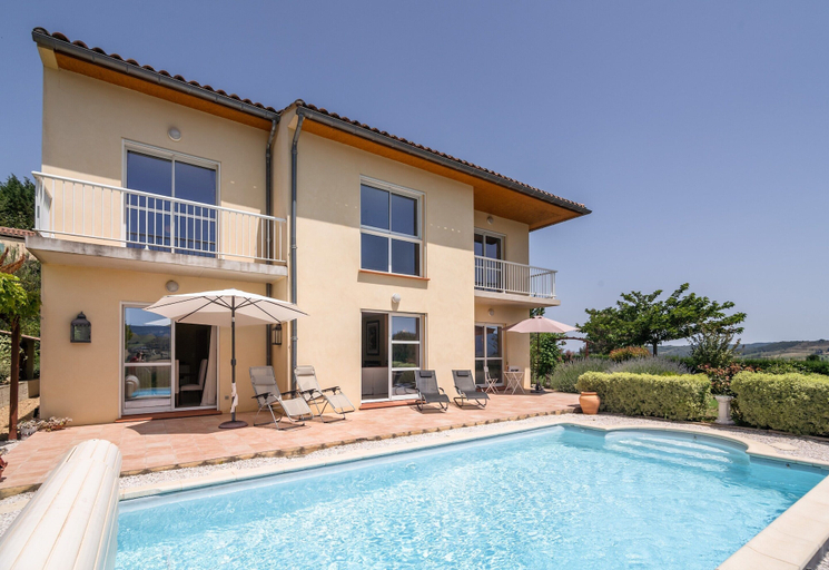 Exterior 4, Villa in Limoux With Private Pool & Mountain Views, Aude