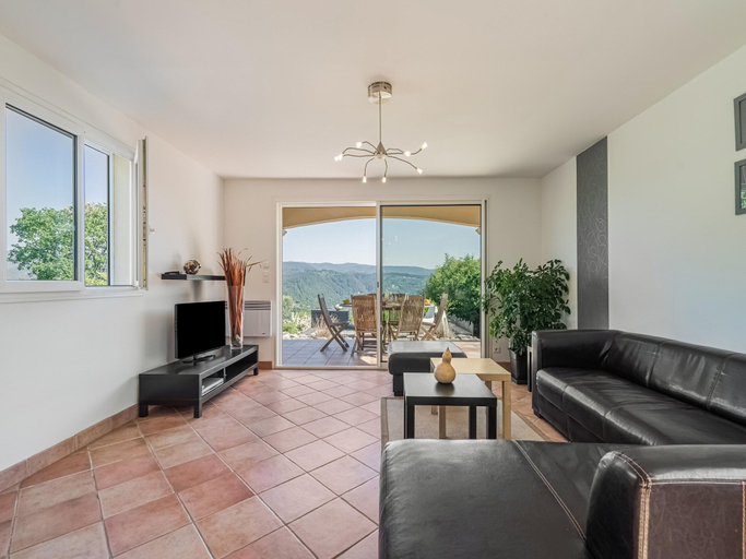 Living room 5, Charming Villa Near Les Vans, Ardèche