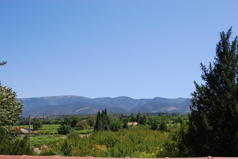 View from property 5, Mansion in Provence With Pool & Near Town, Vaucluse
