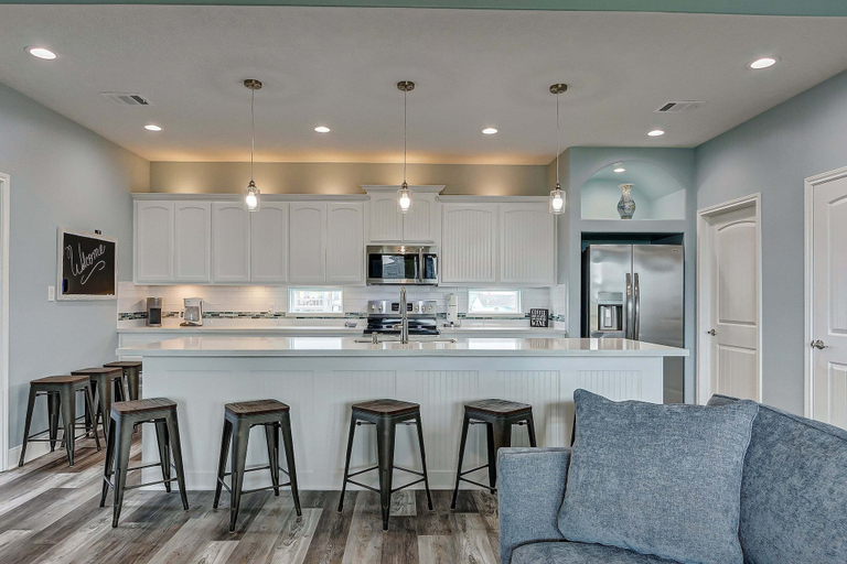 Private kitchen 4, Jewel By The Sea 3 Bedroom Home, Galveston