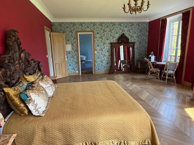 Bedroom 2, Le Chateau d'Elbeuf-en-Bray, Seine-Maritime