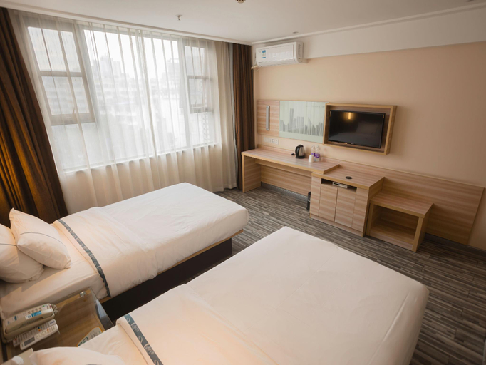 Bedroom 2, City Comfort Inn Nanning Zhongshan Road Mosaic, Nanning