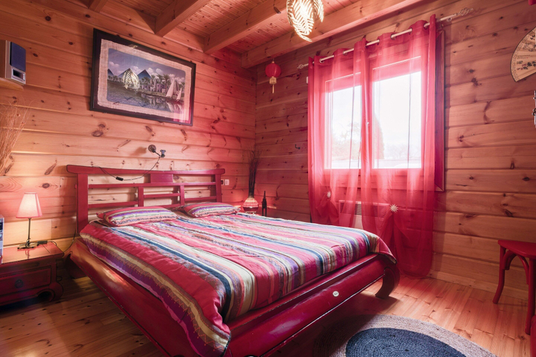 Bedroom 3, Nature Chalet in Abbevillers, Doubs