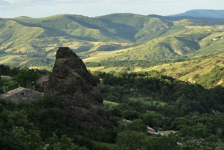 View from property 4, Cozy Family Home in Saint-pons, Ardèche