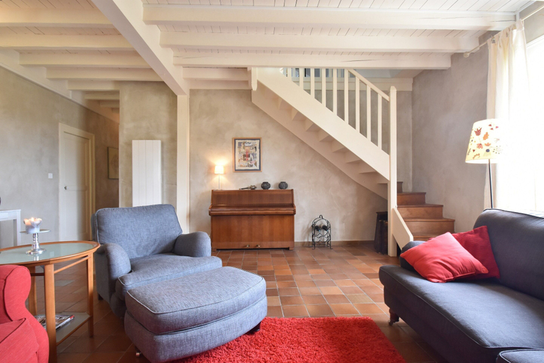 Living room 2, Mansion in Charrin by Loire With Pool, Nièvre