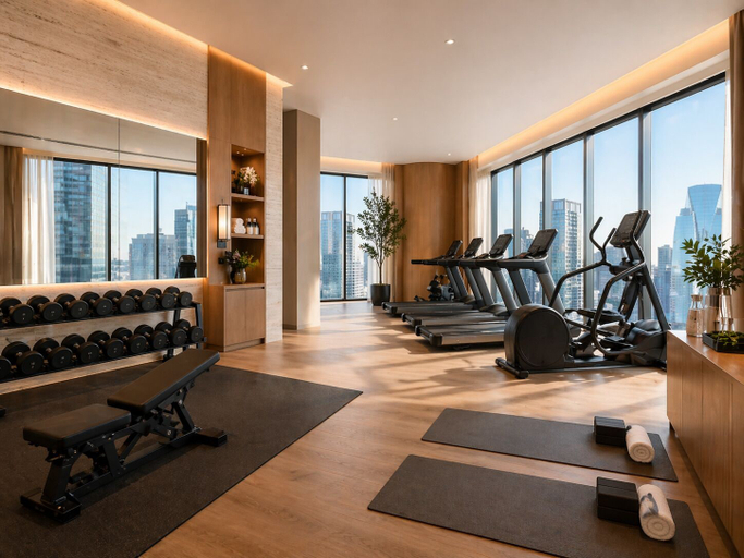 Fitness facility 3, Everly Hotels & Suites, Toronto