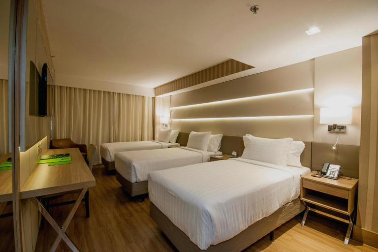 Bedroom 3, Americas Copacabana Hotel, Rio de Janeiro