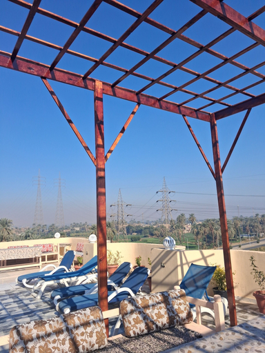 Terrace/patio, El Agamy Hotel Apartment, Luxor
