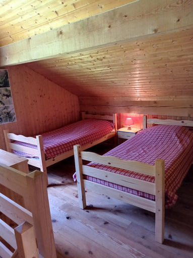 Bedroom 3, Chalet in Saulxures Near Ski Resorts, Vosges