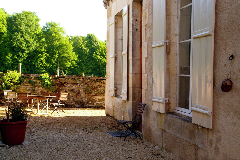 Balcony, Castle in Chaleix With Pool and Views, Dordogne