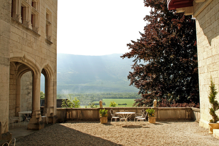 Balcony, Apartment in Serrieres With Alps View Pool, Savoie