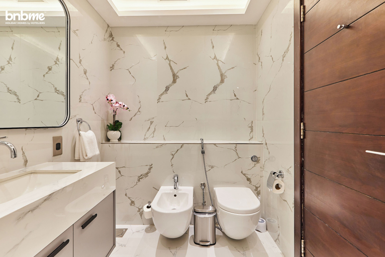 Bathroom 4, bnbme | Tiara Tanzanite | 2BR + Maids Room, Dubai