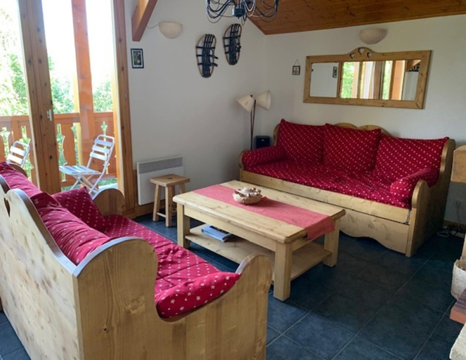 Bedroom 2, Chalet in Vallandry near Paradiski Ski Area, Savoie