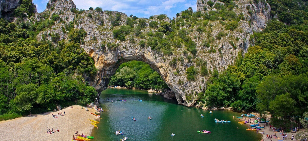 View from property 5, Hidden Retreat in Chassiers, Ardèche