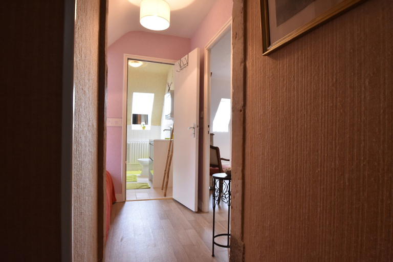 Interior, 18th-century Normandy Stay, Manche